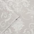 Miniatyrbillede 2 af 6: Laura Ashley - Non-woven tapet - Josette White & Dove Grey - 10mx52cm