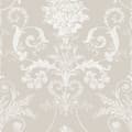 Miniatyrbillede 1 af 6: Laura Ashley - Non-woven tapet - Josette White & Dove Grey - 10mx52cm