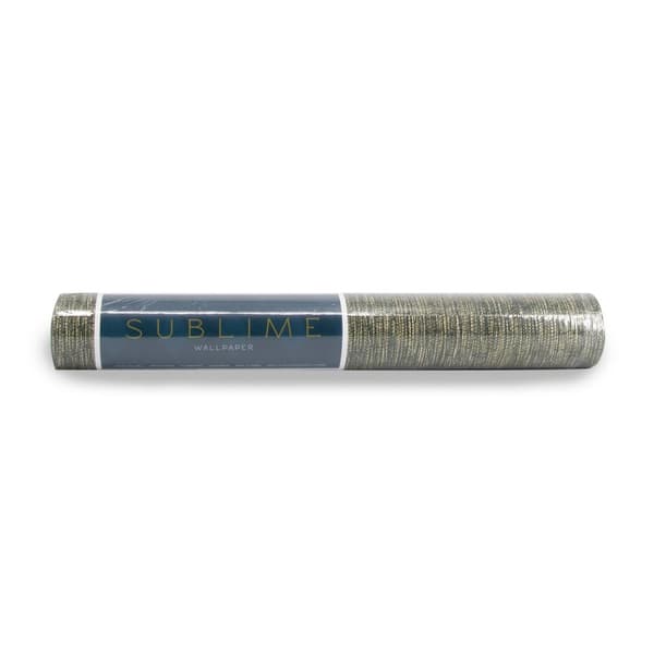 Sublime - Non-woven tapet - Gräs - Grön/Guld - 10mx52cm