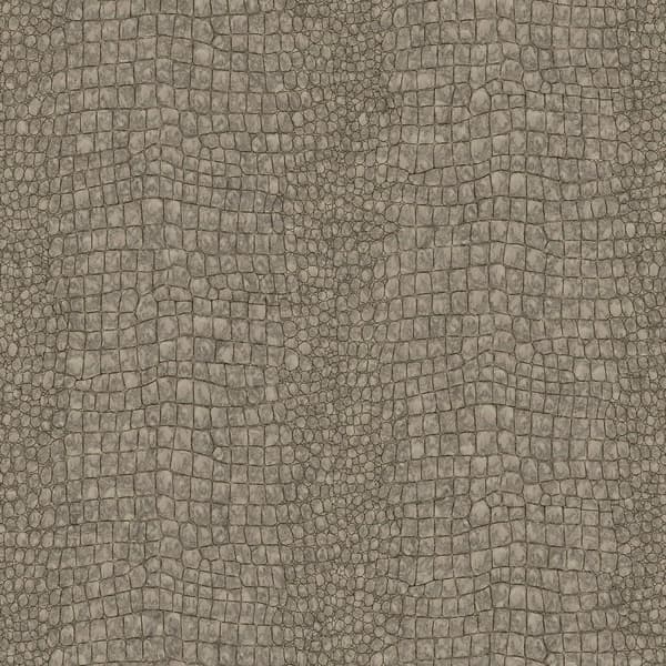 Sublime - Non-woven tapet - Krokodil - Brons - 10mx52cm