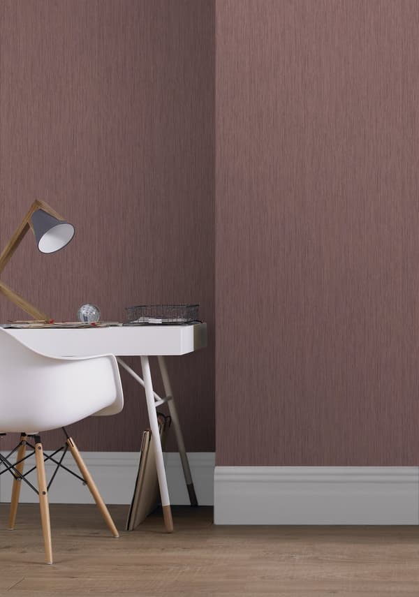 Superfresco Easy - Non-woven tapet - Tekstil - Bordeaux - 10mx52cm