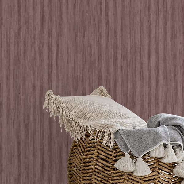 Superfresco Easy - Non-woven tapet - Tekstil - Bordeaux - 10mx52cm