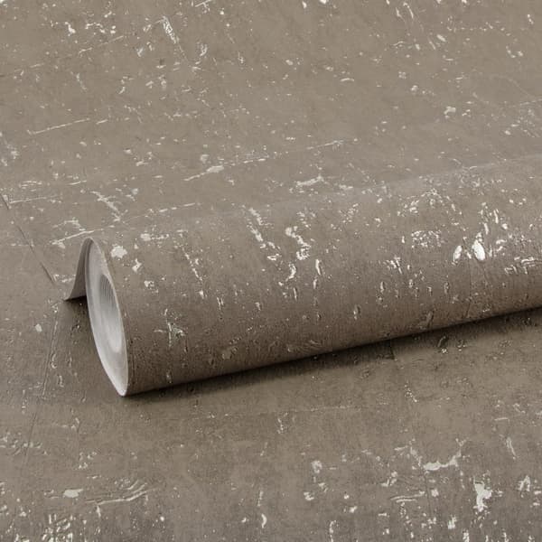 WOW - Non-woven tapet - Kork luksus - Brun - 10mx52cm