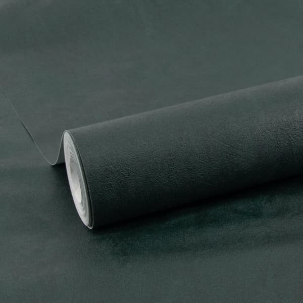 WOW - Non-woven tapet - Vintage Uni - Grön - 10mx52cm