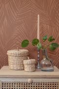 Miniatyrbillede 7 af 8: ESTAhome tapet palmeblade terracotta rød 0,53 x 10,05 m