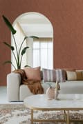 Miniatyrbillede 8 af 8: ESTAhome tapet palmeblade terracotta rød 0,53 x 10,05 m