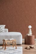 Miniatyrbillede 2 af 8: ESTAhome tapet palmeblade terracotta rød 0,53 x 10,05 m