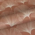 Miniatyrbillede 6 af 6: ESTAhome tapet ginkgoblade terracotta rød 0,53 x 10,05 m