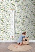 Miniatyrbild 5 av 8: ESTAhome tapet vilda blommor mångfärgat på vitt 0,53 x 10,05 m