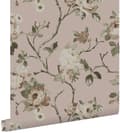 Miniatyrbillede 1 af 6: ESTAhome tapet vintage blomster antikrosa 0.53 x 10.05 m