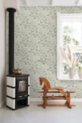 Miniatyrbillede 6 af 7: ESTAhome tapet vintage blomster sandfarvet 0.53 x 10.05 m