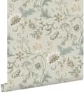 Miniatyrbillede 1 af 7: ESTAhome tapet vintage blomster sandfarvet 0.53 x 10.05 m