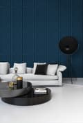 Miniatyrbild 5 av 7: Origin Wallcoverings tapet väggpanel mörkblått 53 cm x 10,05 m