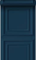 Miniatyrbild 1 av 7: Origin Wallcoverings tapet väggpanel mörkblått 53 cm x 10,05 m