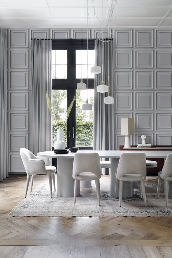 Origin Wallcoverings tapet väggpanel grått 50 cm x 9 m