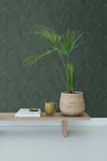 Miniatyrbild 5 av 8: ESTAhome tapet palmblad mörkgrönt 0,53 x 10,05 m