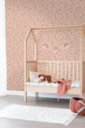 Miniatyrbild 2 av 7: ESTAhome tapet terrazzo milt rosa, vitt och grått 0,53 x 10,05 m