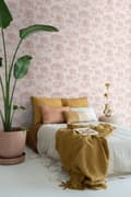 Miniatyrbild 7 av 8: ESTAhome tapet djungeldjur terrakotta rosa 0,53 x 10,05 m