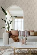 Miniatyrbild 6 av 8: ESTAhome tapet handmålade blad beige 0,53 x 10,05 m
