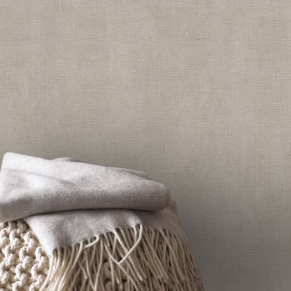 Superfresco Easy - Non-woven Tapet - Uni med glans - Taupe - 10mx106cm