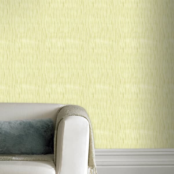 Superfresco Easy - Non-woven tapet ekstra bred - Wave - Grøn - 10mx106cm