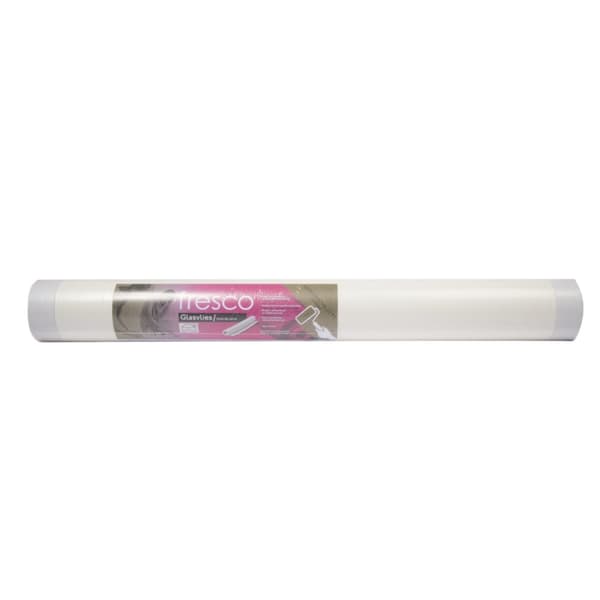 Fresco - Glasfiber förmålad - 25m - Vit
