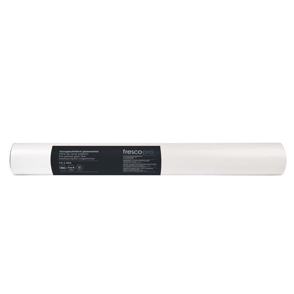 Fresco - Glasstof formalet - Diamant - 160gr - 25m - Hvid
