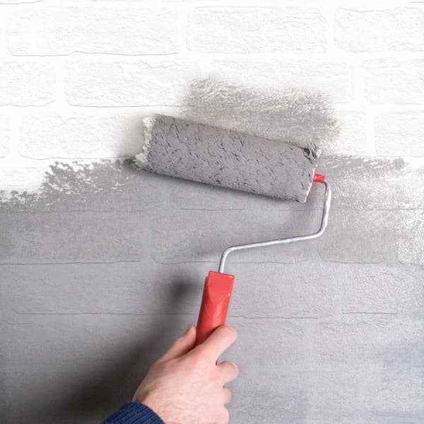 Superfresco Easy - Non-woven Tapet Extra Bred - Tegelstenar - Vit - 10mx104cm