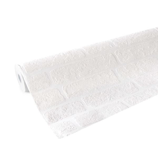 Superfresco Easy - Non-woven Tapet Extra Bred - Tegelstenar - Vit - 10mx104cm