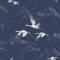 Miniatyrbillede 1 af 6: Laura Ashley - Non-woven tapet - Animalia Midnight - 10mx52cm