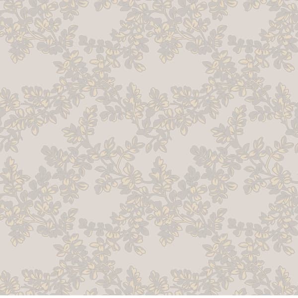 Laura Ashley - Non-woven tapet - Burnham Dove Grey - 10mx52cm