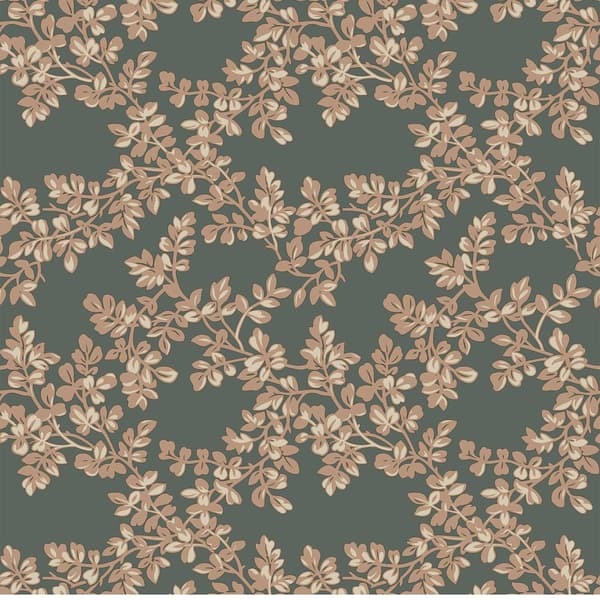 Laura Ashley - Non-woven Tapet - Burnham Fern - 10mx52cm