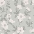 Miniatyrbillede 1 af 6: Laura Ashley - Non-woven tapet - Fleurir Smoke Green - 10mx52cm
