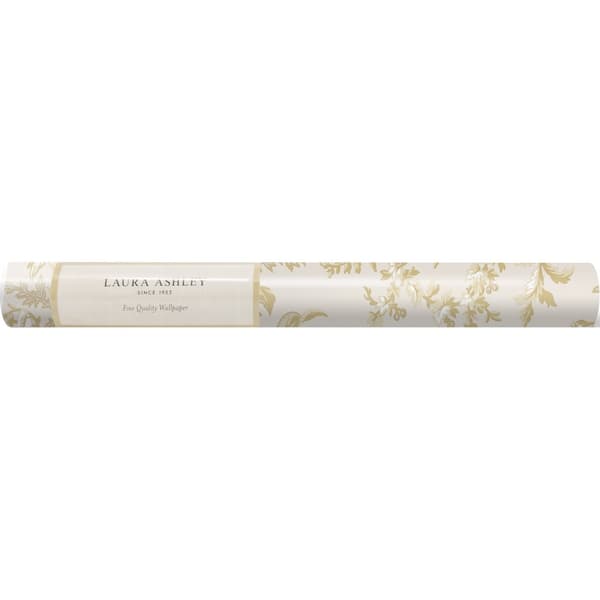Laura Ashley - Non-woven Tapet - Picardie Pale Gold - 10mx52cm