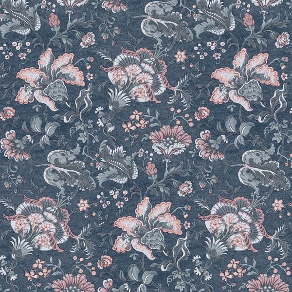 Laura Ashley - Non-woven tapet - Portia Dark Seaspray - 10mx52cm
