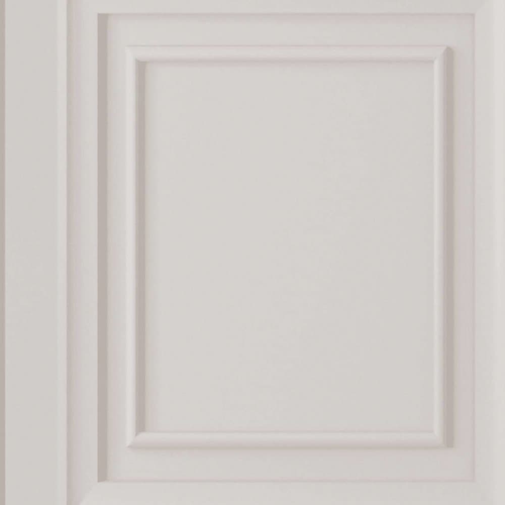 Laura Ashley - Non-woven Tapet - Redbrook Wood Panel Dove Grey - 10mx52cm