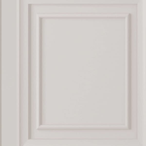 Laura Ashley - Non-woven Tapet - Redbrook Wood Panel Dove Grey - 10mx52cm