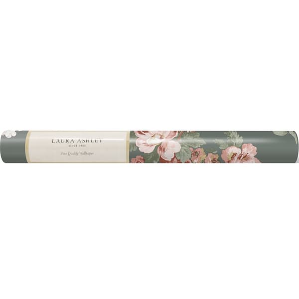 Laura Ashley - Non-woven tapet - Rosemore Fern - 10mx52cm
