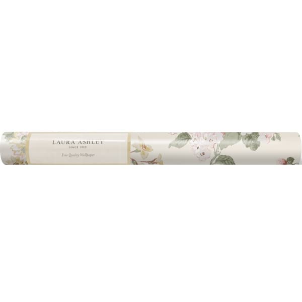 Laura Ashley - Non-woven tapet - Rosemore Pale Sable - 10mx52cm
