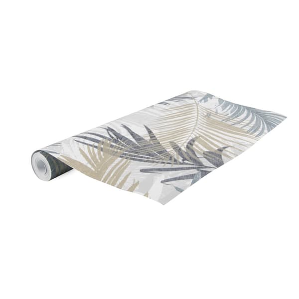 Boutique - Non-woven tapet - Jungle Glam - Blå/Grøn - 10mx52cm