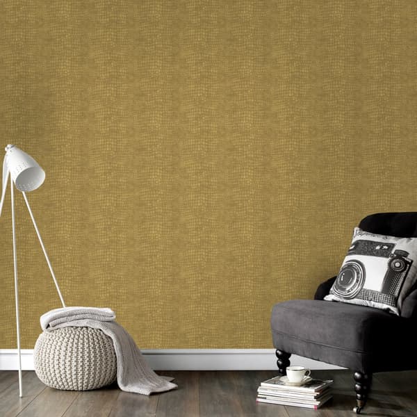 Superfresco Easy - Non-woven tapet - Krokodille - Okkergul - 10mx52cm