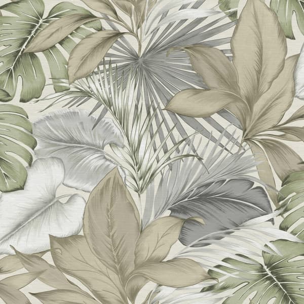 Superfresco Easy - Non-woven tapet - Indra Natural - Grön - 10mx52cm
