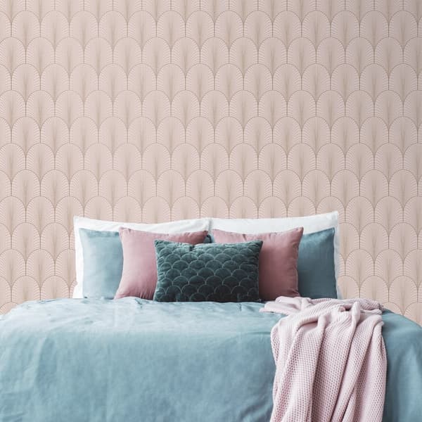 Superfresco Easy - Non-woven tapet - Josephine - Pink - 10mx52cm