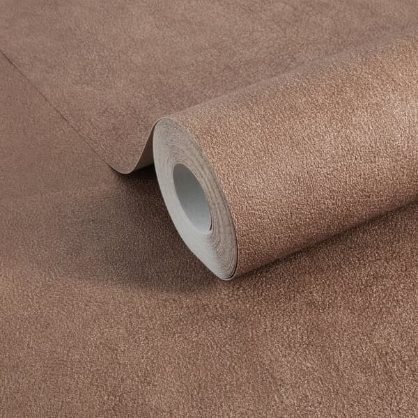 Superfresco Easy - Non-woven tapet - Läder - Cognac - 10mx53cm