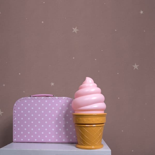 Superfresco Easy - Non-woven tapet - Little Stars - Rosa - 10mx53cm