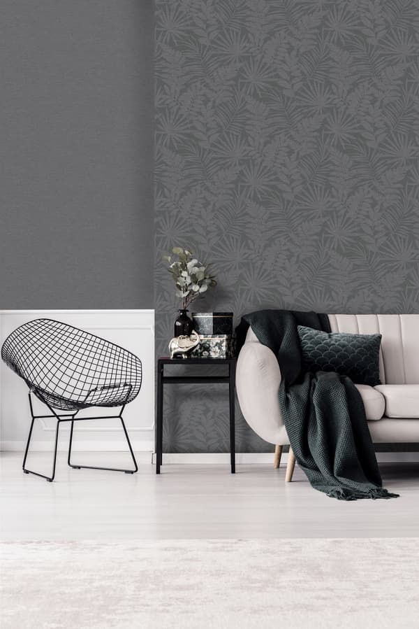 Superfresco Easy - Non-woven tapet - Uni Fenne - Lysegrå - 10mx52cm