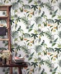 Miniatyrbild 2 av 5: Superfresco Easy - Non-woven tapet - Adilah Floral - Vit - 10mx52cm