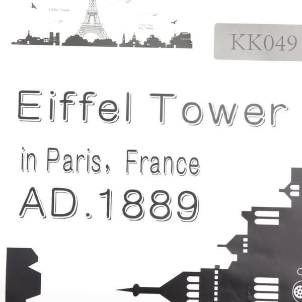 Tee itse Pariisin Eiffel-torni Art Decal seinätarra seinämaalaus Makuuhuoneen sisustus irrotettava