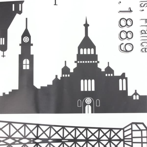 DIY Paris Eiffeltårnet Art Decal Wall Sticker Vægmaleri Soveværelse Home Decor Aftagelig