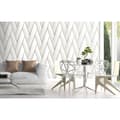 Miniatyrbild 6 av 9: DUTCH WALLCOVERINGS Tapet Geometric vit och guld